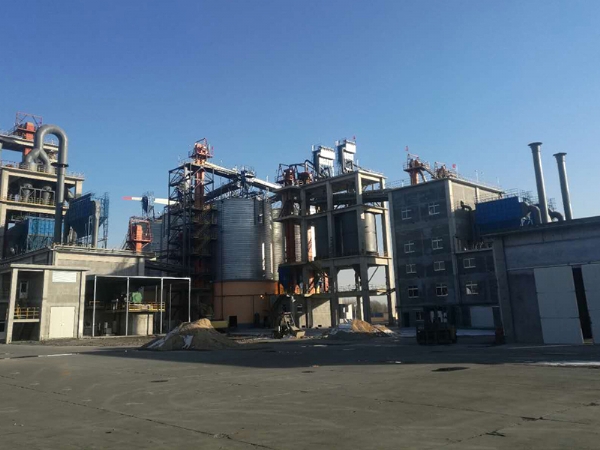 Yantai 900000 ton cement grinding station