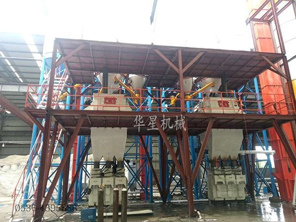 Shandong light gypsum mortar production line